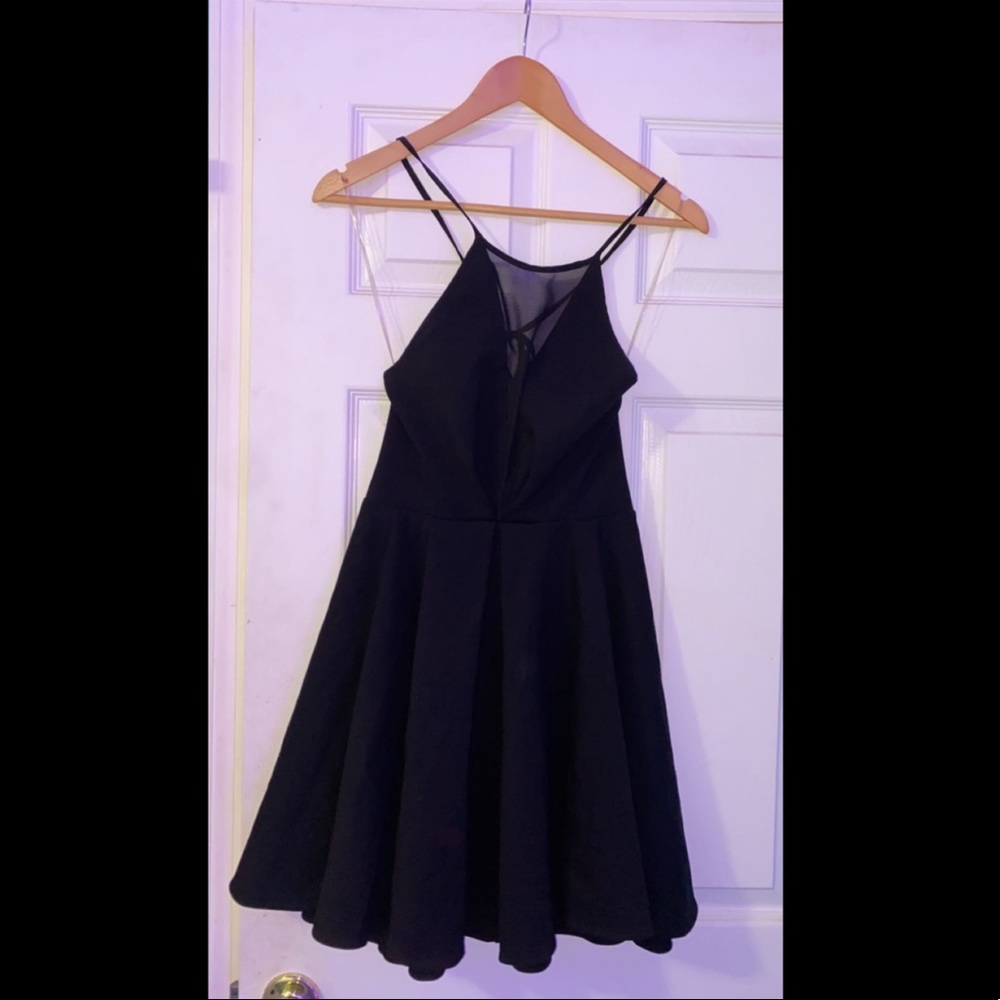 GB Black short dress